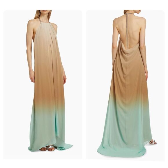 NWT STAUD Positano Maxi Dress Size S $595 - Picture 1 of 11